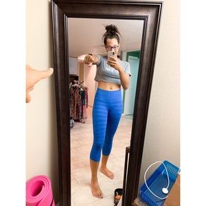Lululemon In The Flow Crop *Stripe